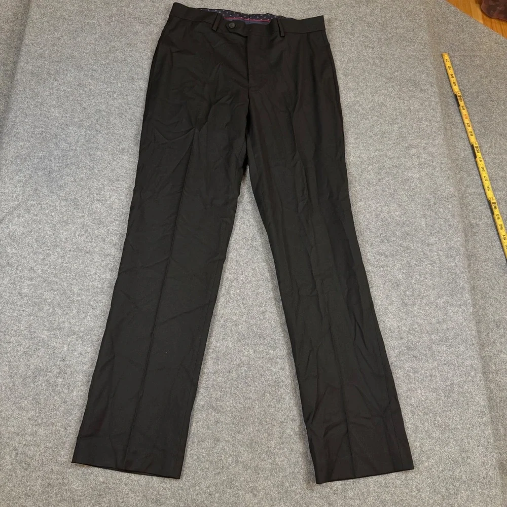 IZOD Isaac Men Black 2 Piece Stretch Suit 37R 31W x 32L ISAA2BPY0117